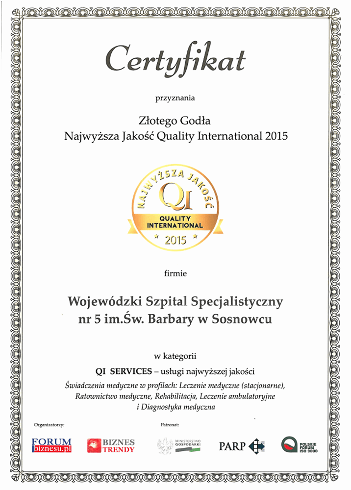 Quality International 2015
